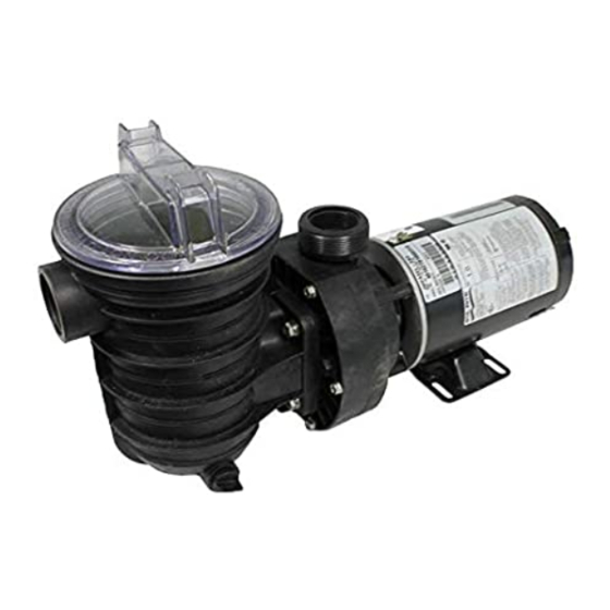 STA-RITE JWPA5C Owner's Manual
