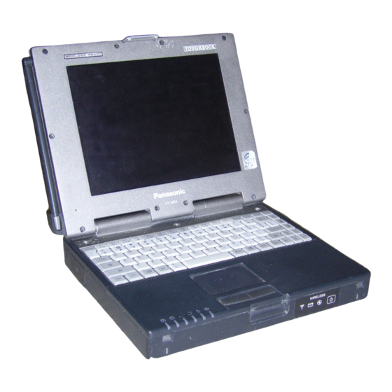 Panasonic TOUGHBOOK CF-M34 Series Operating Instructions Manual