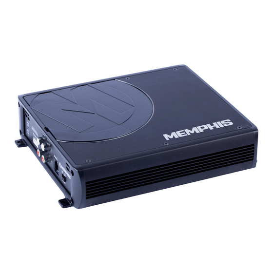 Memphis PRX300.4 Product Manual & Installation Manual