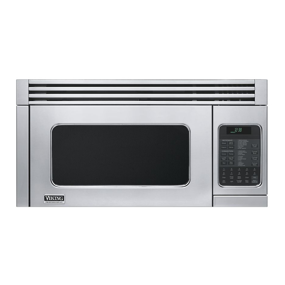 Viking Range VMOR205 Manuals