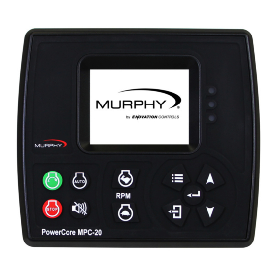 Murphy PowerCore MPC-20 Installation Manual