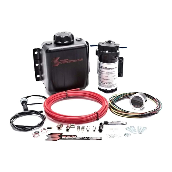 Snow Performance Boost Cooler 210 Instructions Manual