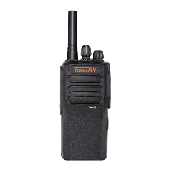 ToooAir TA-450 User Manual