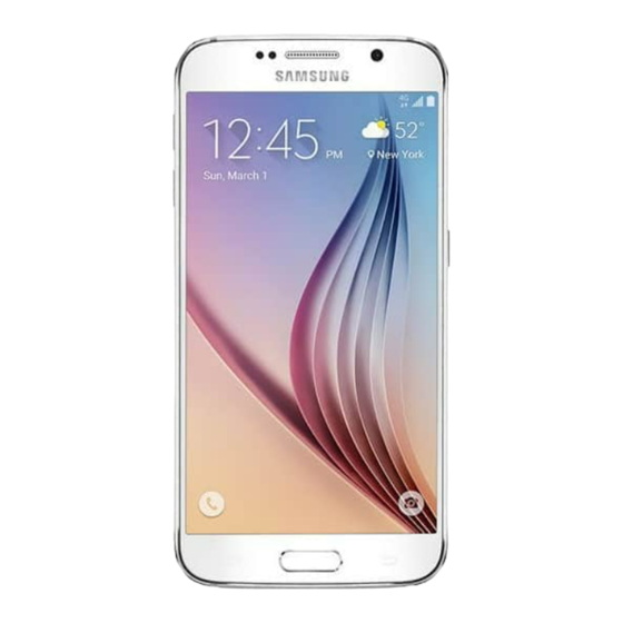 Samsung Galaxy S6 SM-G920T1 Manuals