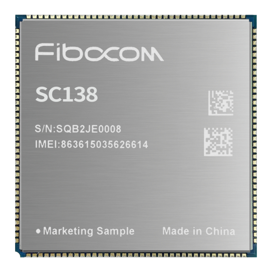 Fibocom SC138-NA Series Manuals