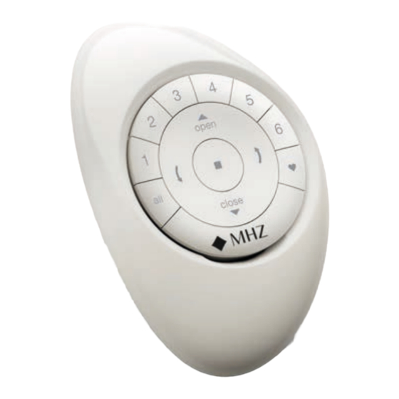 MHZ PowerView Rollo Surface Kit Brief User's Manual