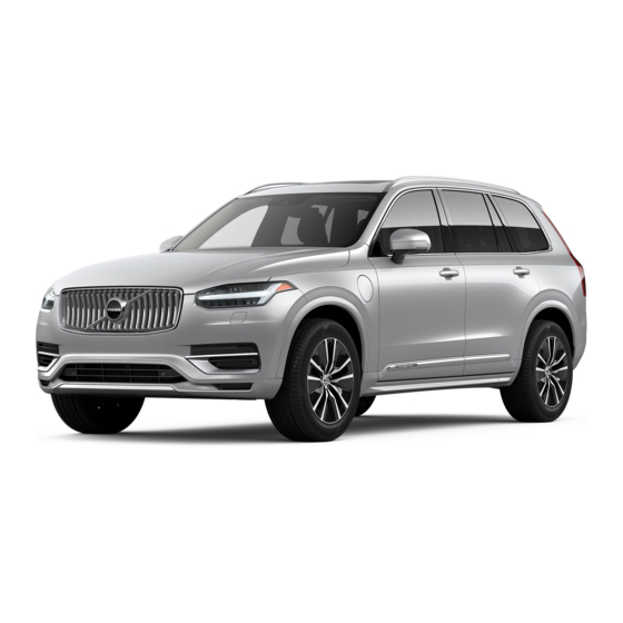 Volvo XC90 Recharge Owner's Manual