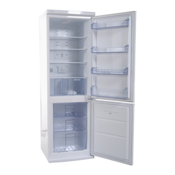 TECHWOOD GN 366 A+ Combi Refrigerator Manuals