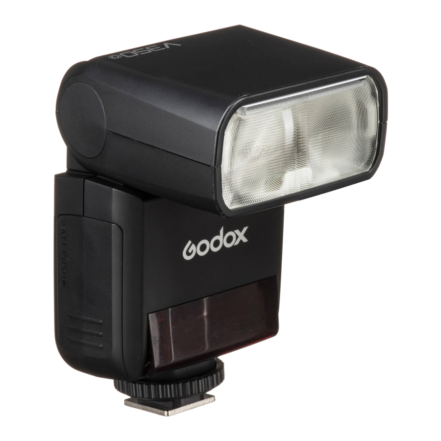 Godox V350O - VING TTL Li-ion Camera Flash for Olympus/Panasonic Manual