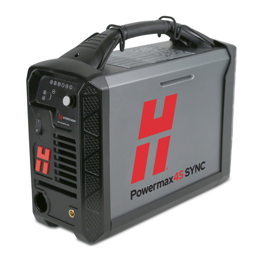 Hypertherm Powermax45 SYNC Manual