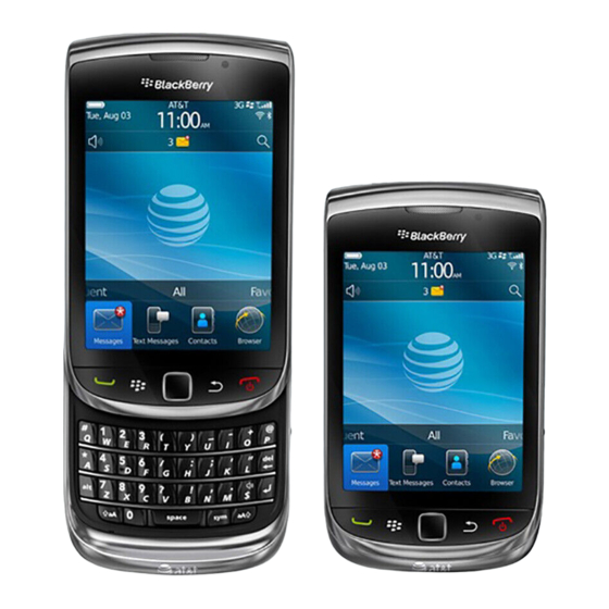 Blackberry Torch 9800 Manual De Démarrage Rapide