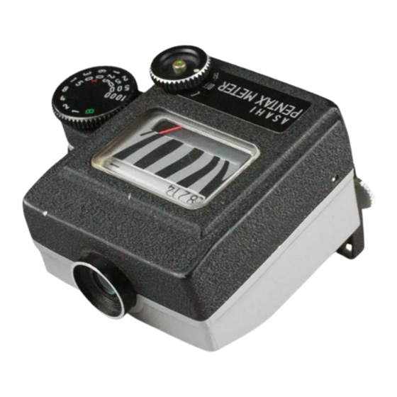 Pentax Clip-on Exposure Meter Specification