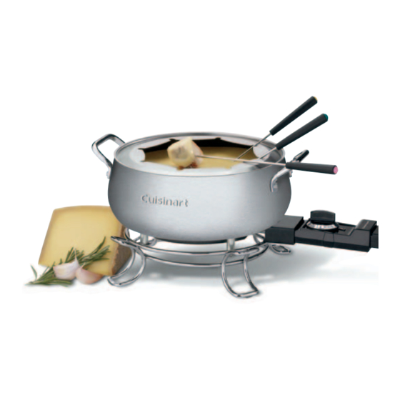 Cuisinart CFO-3SS Instruction And Recipe Booklet
