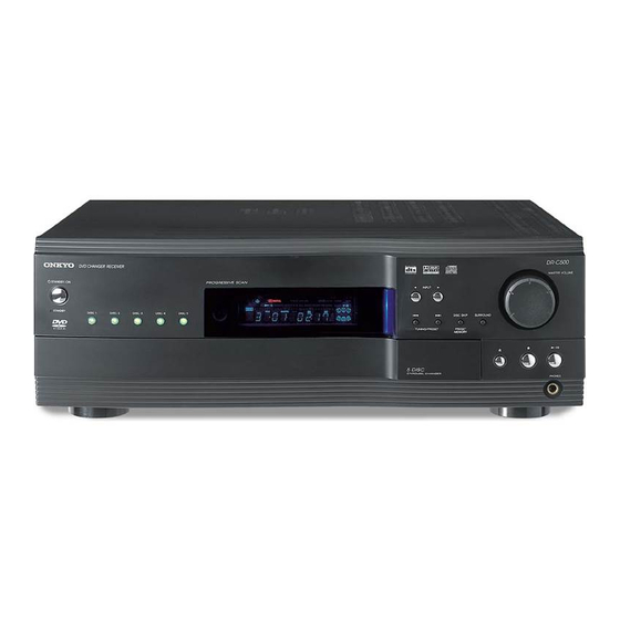 Onkyo DR-C500 Instruction Manual