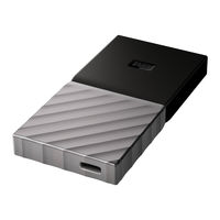 Western Digital MY PASSPORT SSD User Manual