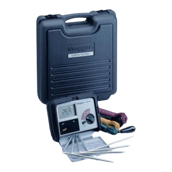 Megger DET3 Series Sales Manual