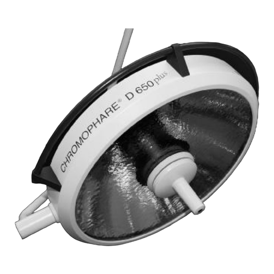 Berchtold CHROMOPHARE D 650plus Service Manual