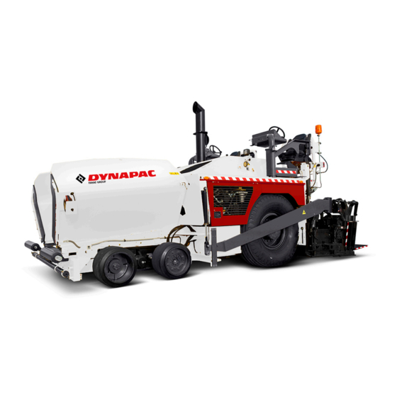 Dynapac F1000W T4f Operation & Maintenance Manual