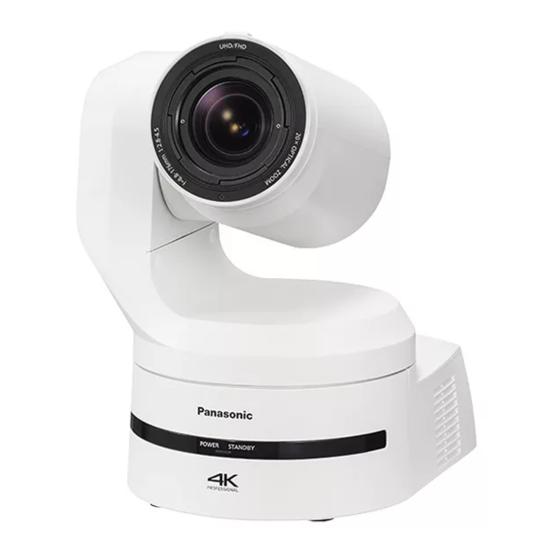 Panasonic AW-UE160WP Operating Instructions Manual