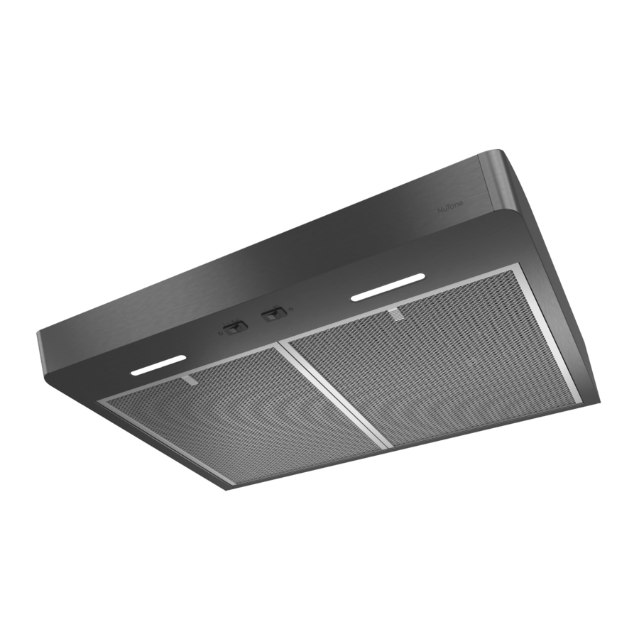 NuTone AVSF1 / AVDF1 / AVSF1-2 Series Manual
