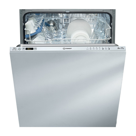 Indesit DIFP 18B1 Operating Instructions Manual