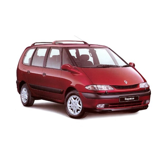Renault Espace Technical Note