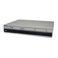 Sony RDR-VX515 - Dvd Recorder/vcr Combo Service Manual