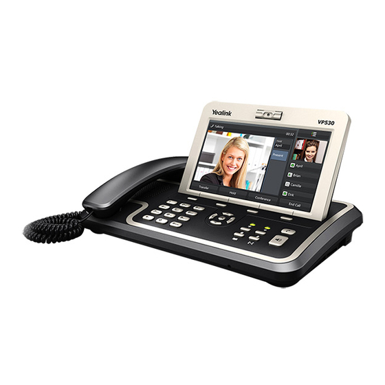 Yealink VP530 Manual