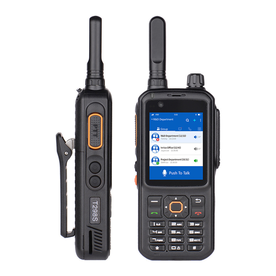 Inrico T298S User Manual