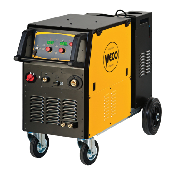 Weco Pioneer Pulse 321MKS Manuals