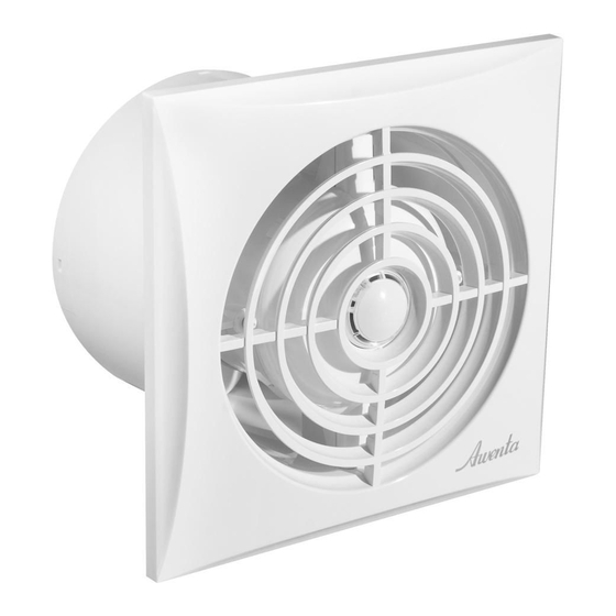 Awenta SILENCE Series Operating Manual