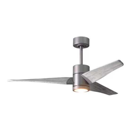 Atlas fan company Super Janet Instructions Manual