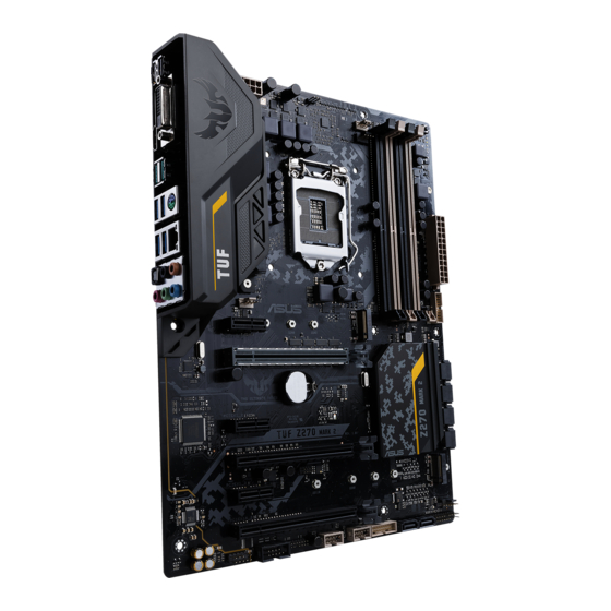 Asus TUF Z270 MARK 2 Quick Start Manual