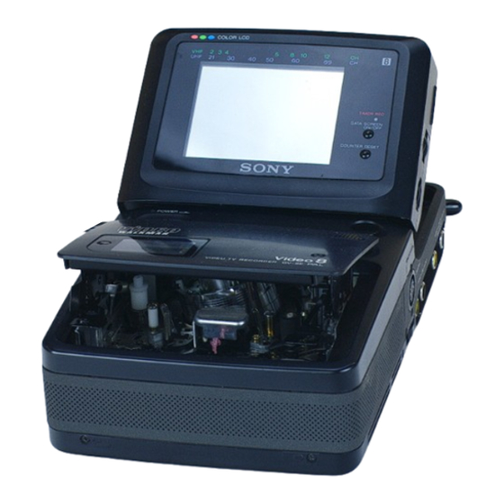 Sony GV-8E Service Manual
