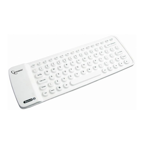 Gembird KB-BTF1 User Manual