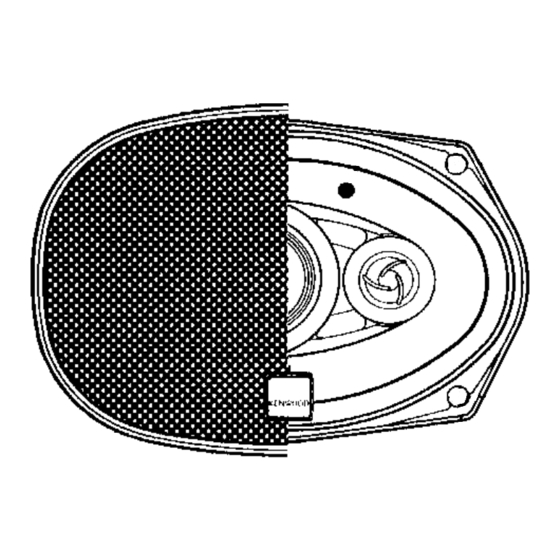 Kenwood KFC-HQ691 Service Manual