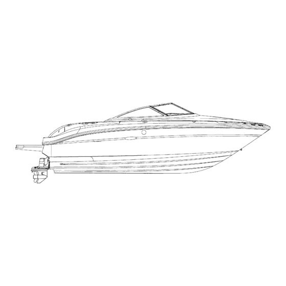 Sea Ray 225 Weekender Owner's Manual