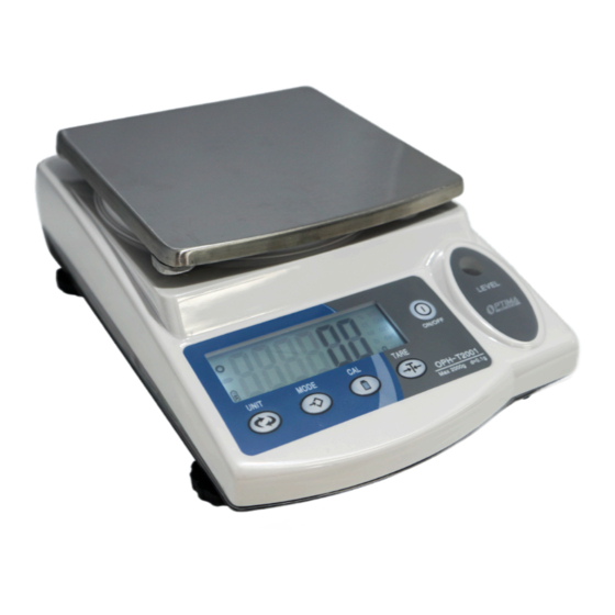 Optima Scale OPH-T User Manual