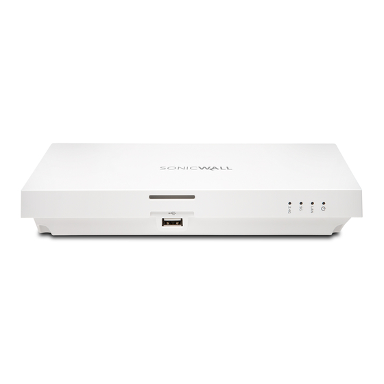 SonicWALL SonicWave 231c Quick Start Manual