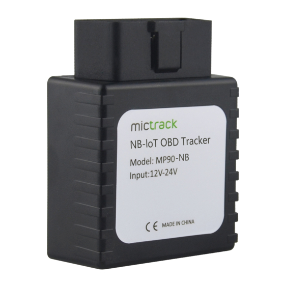 Mictrack MP90-NB User Manual