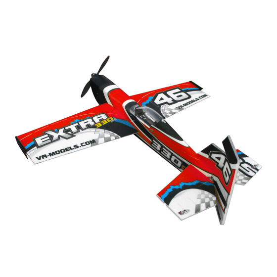 VA Models EXTRA X3 Airplane Manuals