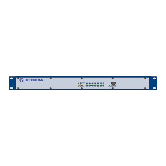 Belden Hirschmann MACH1000 Series User Manual