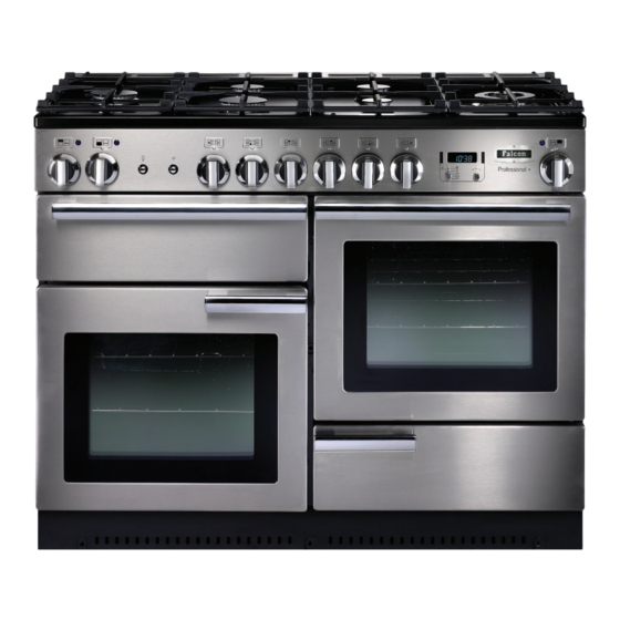 AGA Falcon Professional+ 110cm Dual Fuel User Manual