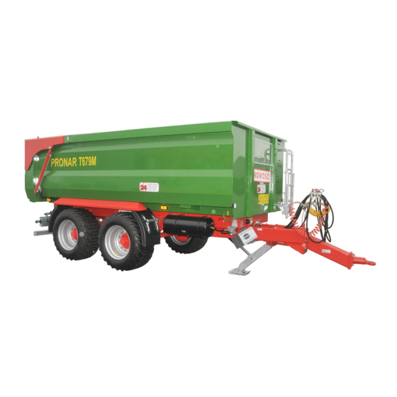 PRONAR T679M Operator's Manual