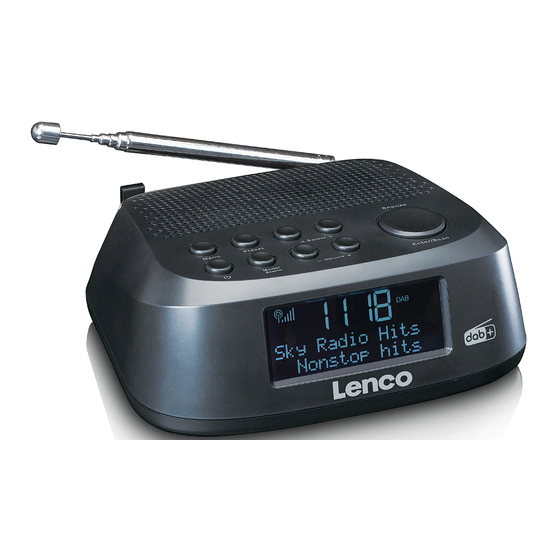 LENCO CR-605BK User Manual