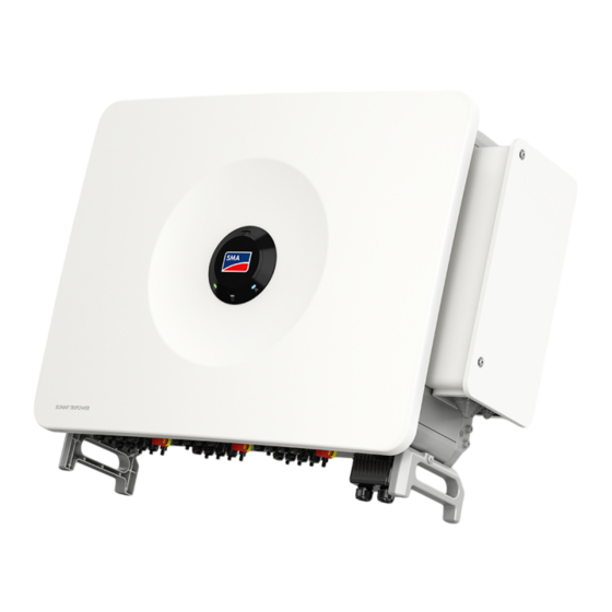 SMA SUNNY TRIPOWER 125 Operating Manual