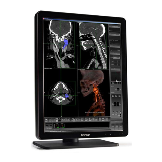 Barco MDNC-3321 User Manual