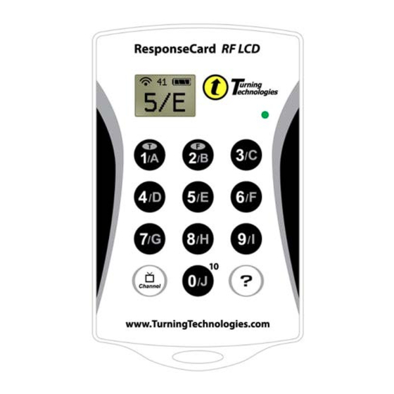 Turning Technologies RCRF-03 User Manual