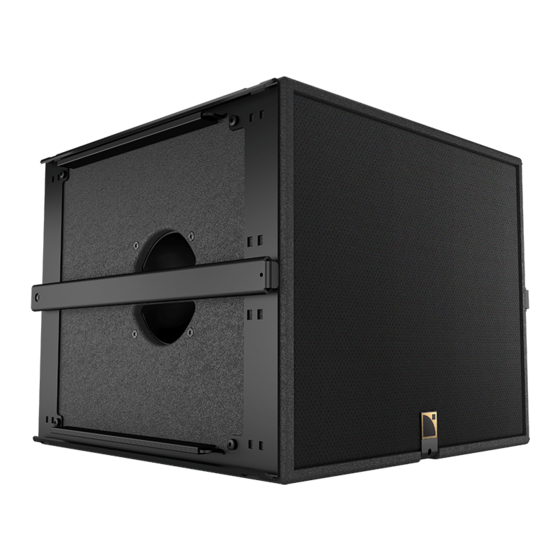 L-Acoustics SB15m Rigging Manual