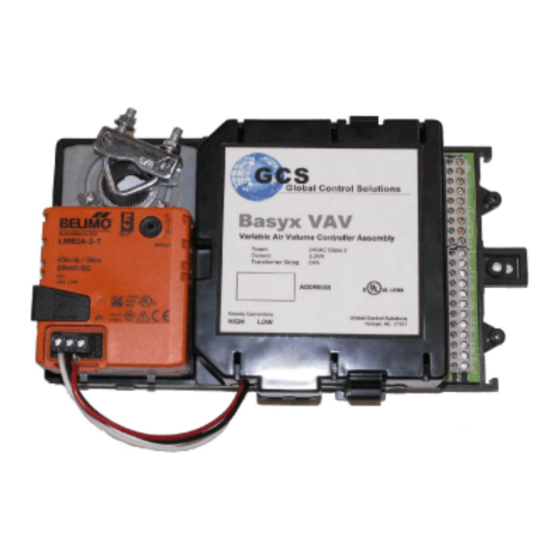 GCS Basyx VAV Installation Manual